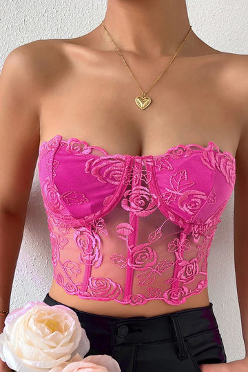 Electric Love Top- Pink