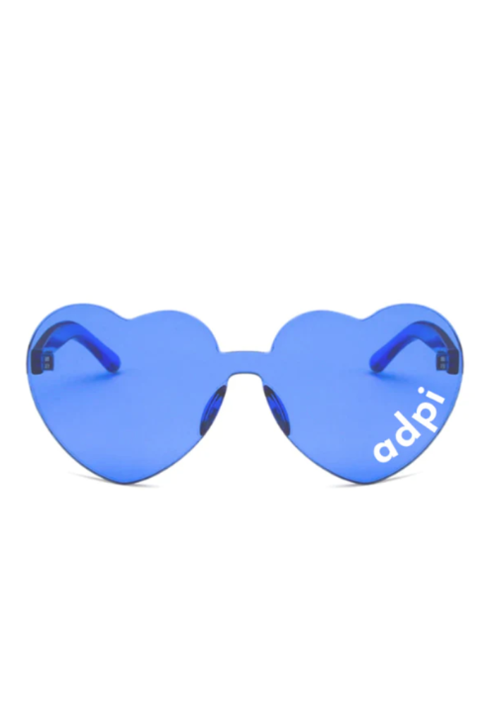 Alpha Delta Pi- Heart Shaped Sunglasses
