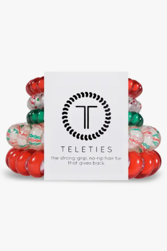 TELETIES Hair Ties- Variety 5-Pack