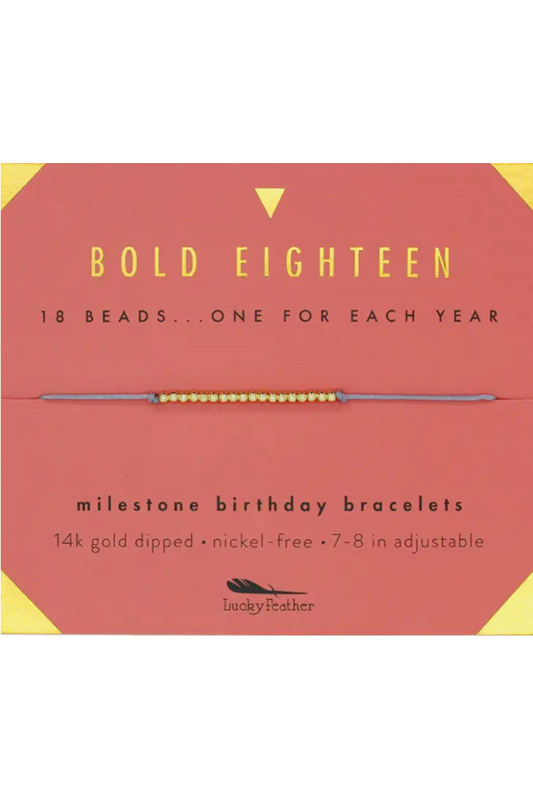Milestone Birthday Bracelet-