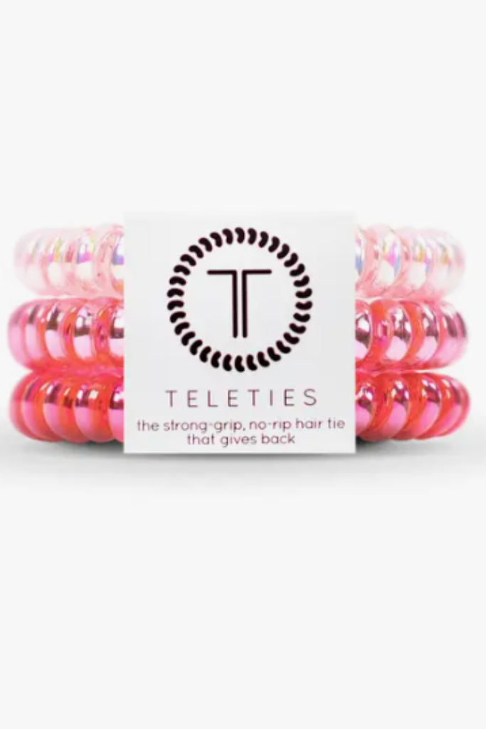 TELETIES Small Hair Ties 3-Pack -