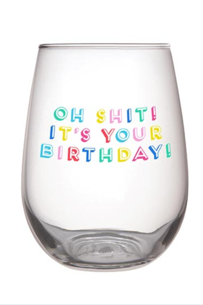 20oz Stemless Wine Glass - It&#039;s Your Birthday