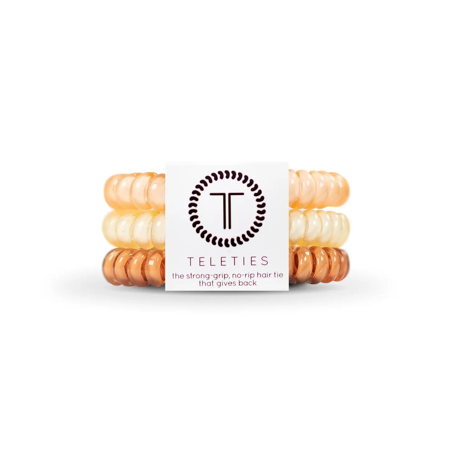 TELETIES Small Hair Ties 3-Pack -