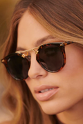 WMP Eyewear Skyler Sunglasses- Tortoise/ Black