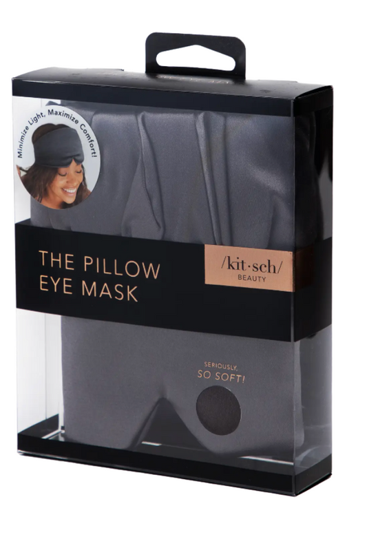 Pillow Eye Mask- Charcoal