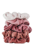 Velvet Scrunchies - Blush and Mauve