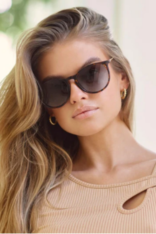 WMP Eyewear Drew Sunglasses- Tortoise/ Brown