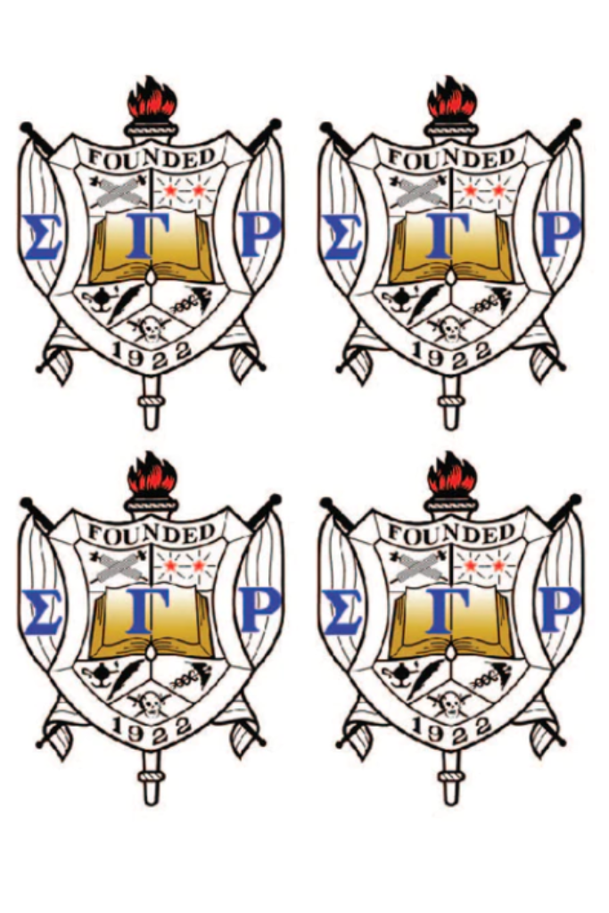 Sorority Crest Theme Sticker Sheet-