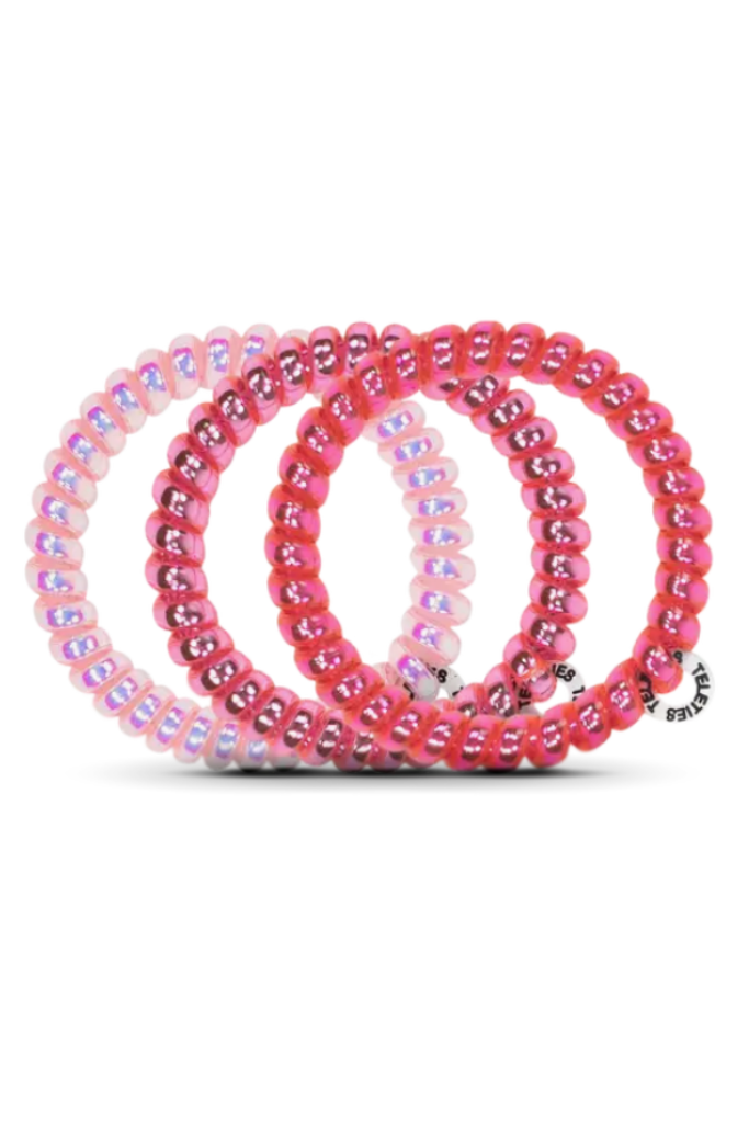 TELETIES Small Hair Ties 3-Pack -