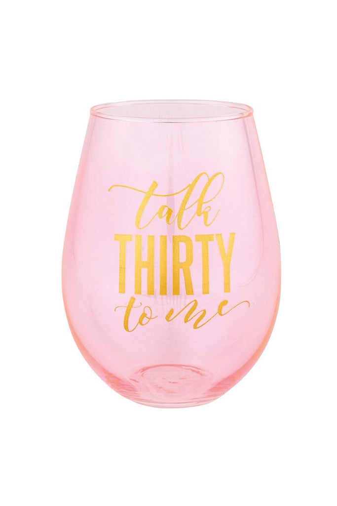 30oz Stmls - Talk Thirty To Me