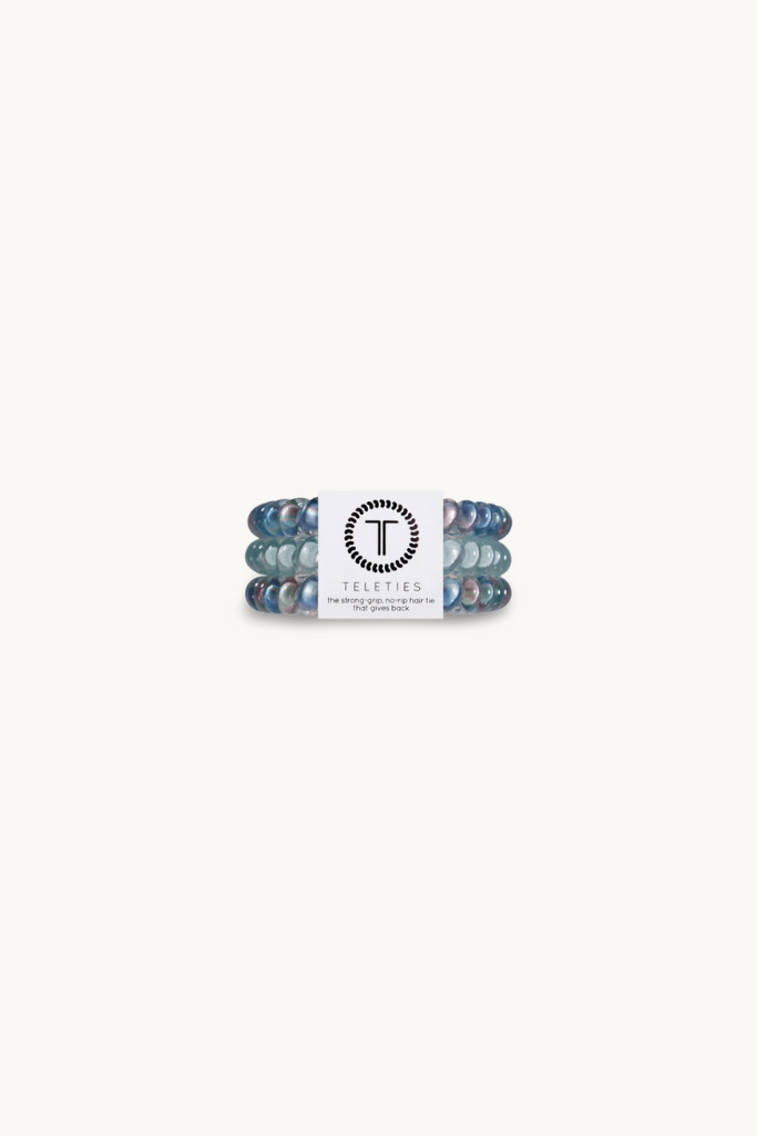 TELETIES Small Hair Ties 3-Pack -