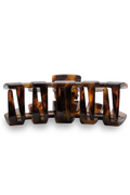 TELETIES Medium Hair Clip- Tortoise