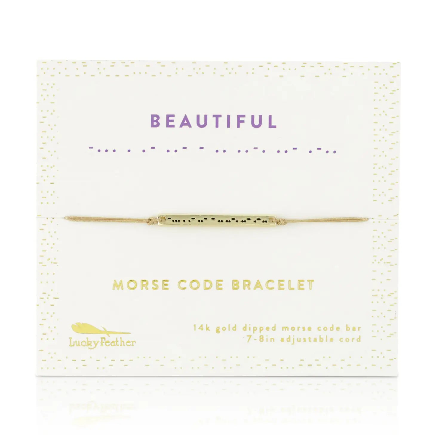 Morse Code Bracelet -