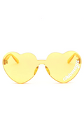 Chi Omega- Heart Shaped Sunglasses
