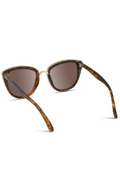 WMP Eyewear Aria Sunglasses- Tortoise Frame/ Brown Lens