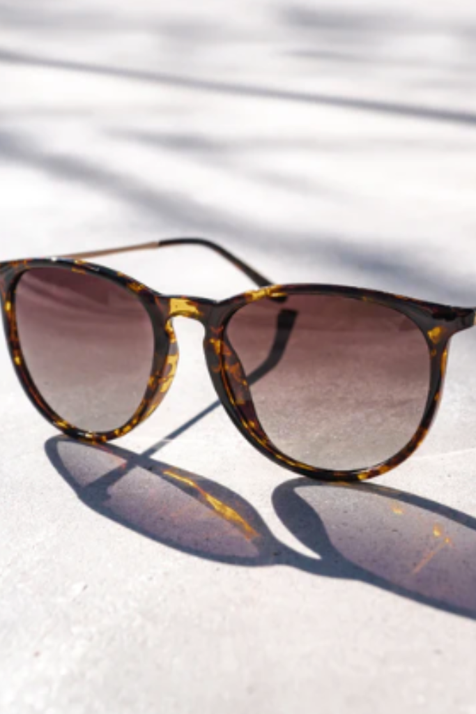 WMP Eyewear Drew Sunglasses- Tortoise/ Brown