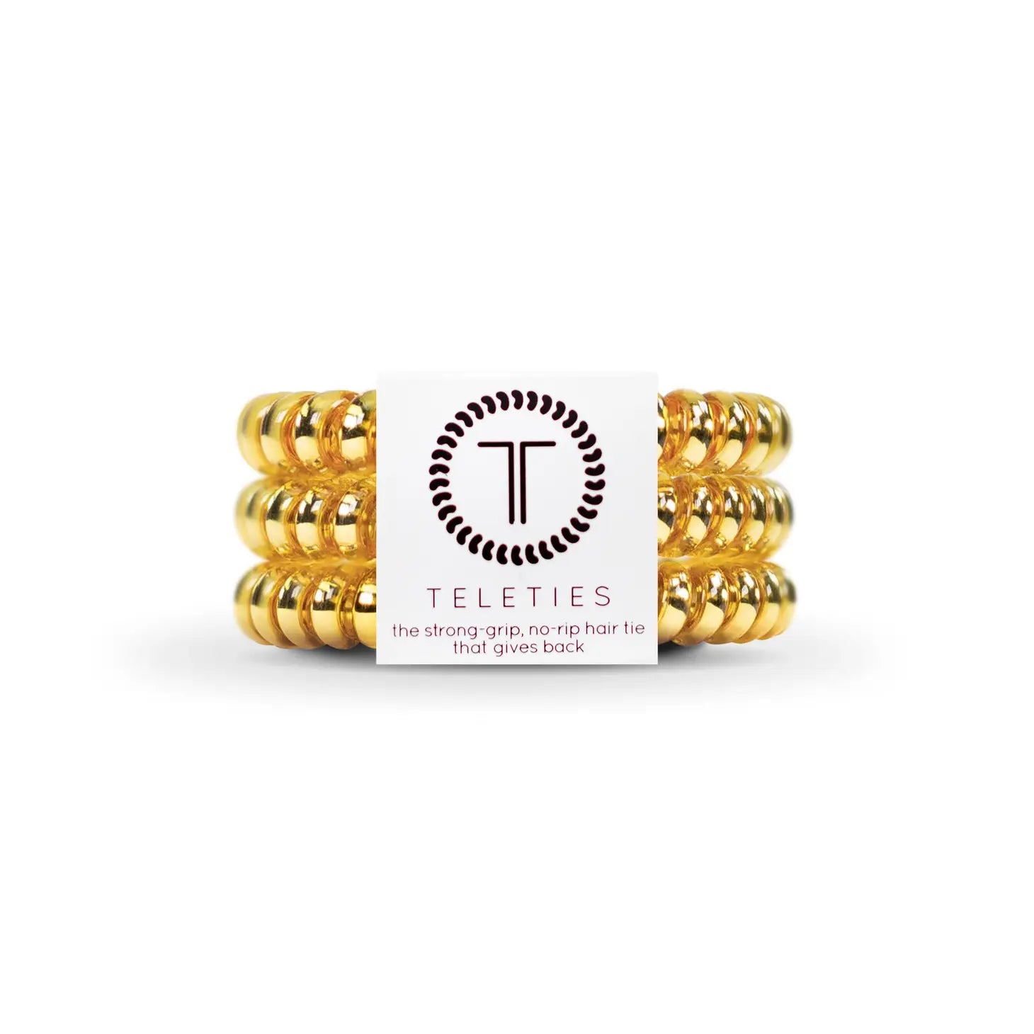 TELETIES Small Hair Ties 3-Pack -