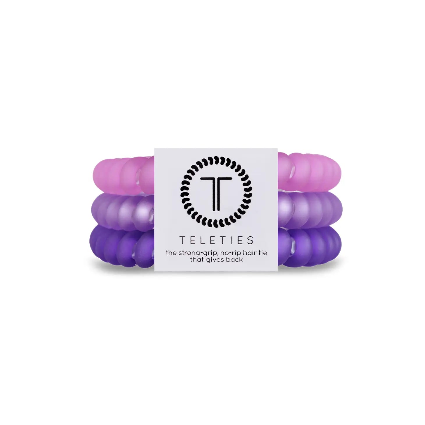 TELETIES Small Hair Ties 3-Pack -