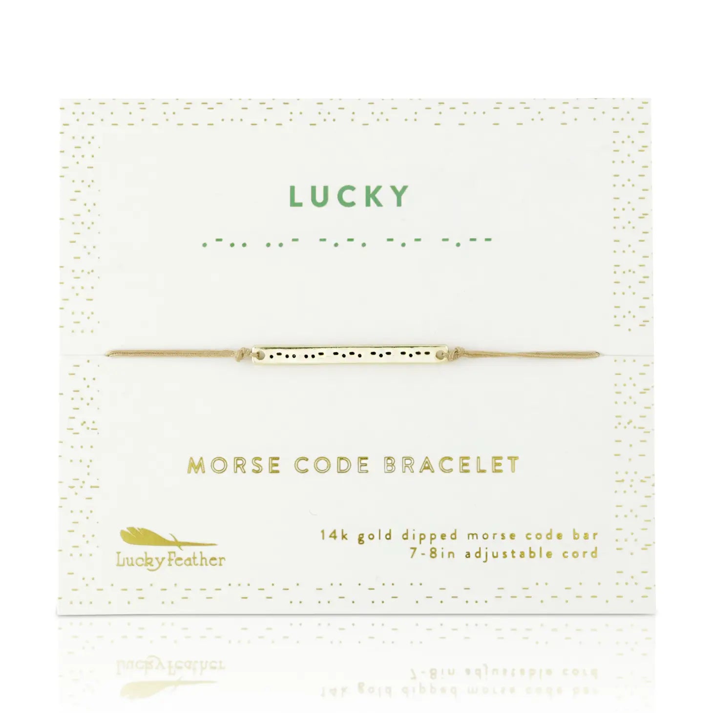 Morse Code Bracelet -