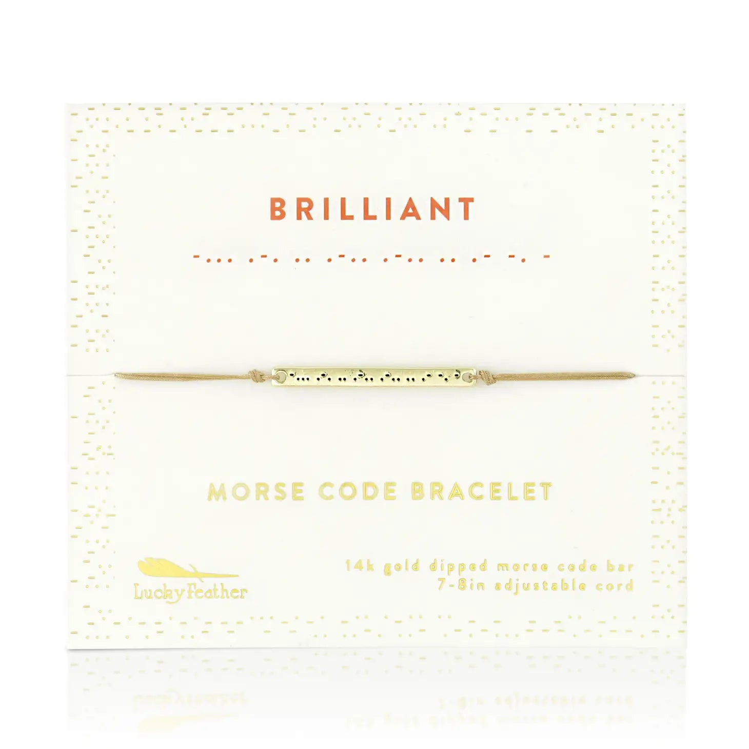 Morse Code Bracelet -