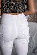 All The Views Flare Pants - White