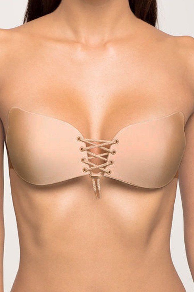 Strapless Butterfly Push-Up Bra 