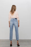 As I Am Tapered Mom Jeans- Medium Wash
