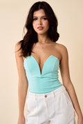 What It Is Bodysuit- Aqua