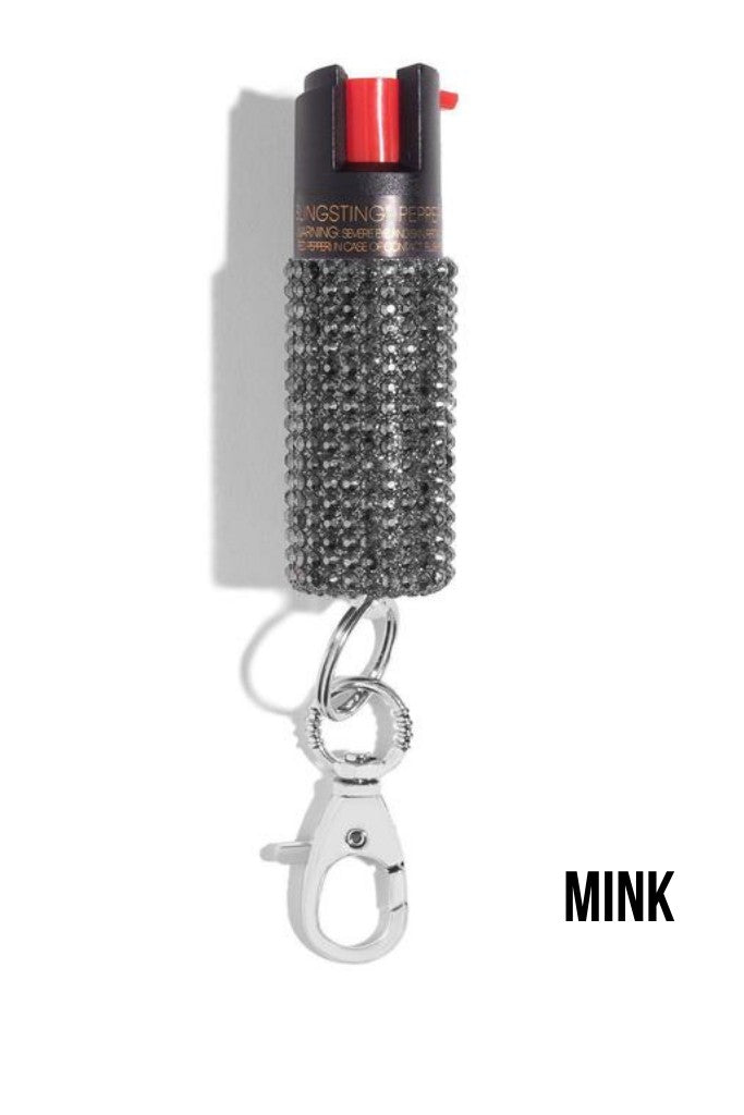 BLING STING! Rhinestone Pepper Spray