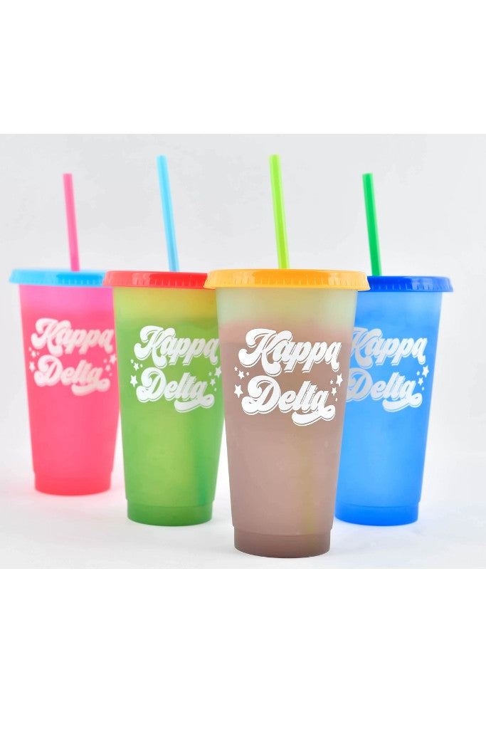 Color Changing Sorority Cup - Kappa Delta