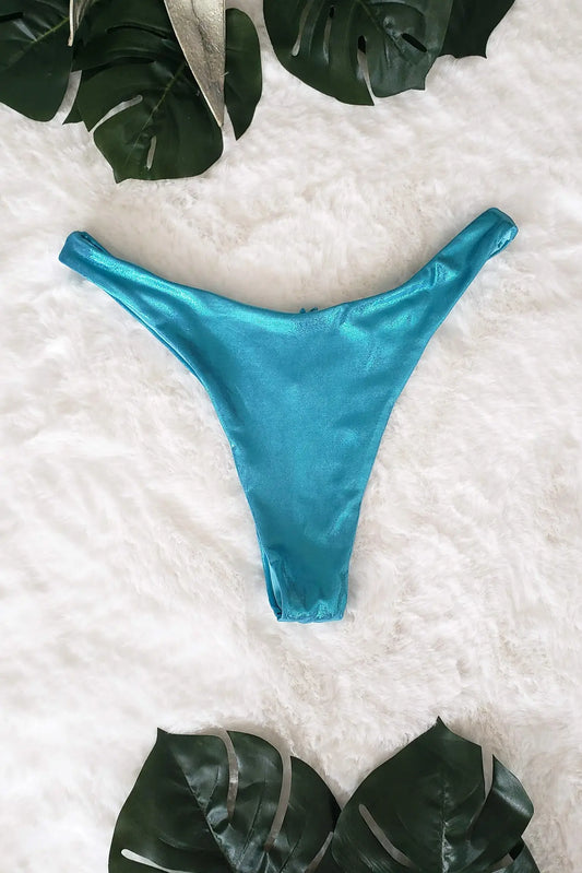 Down By The Ocean Bikini Bottom - Blue
