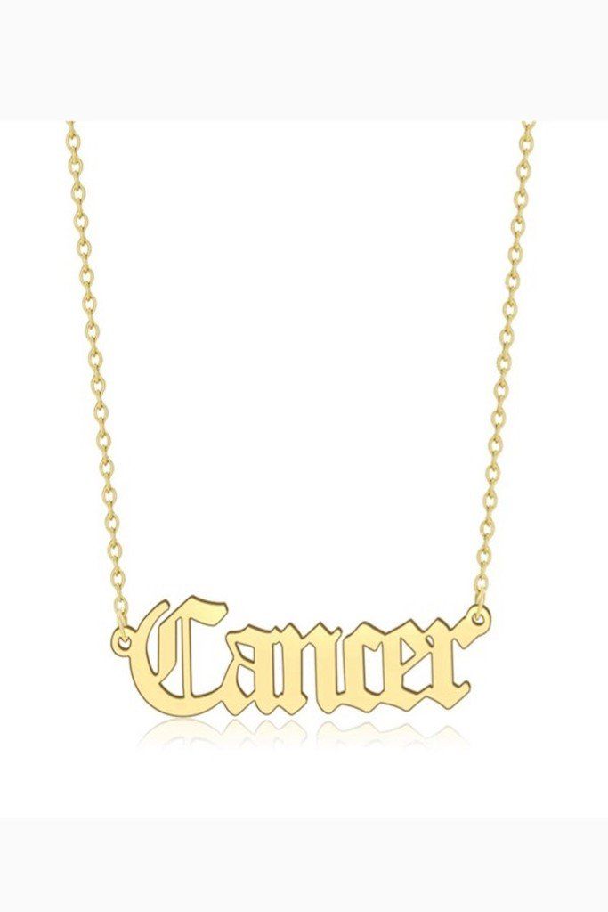 Gold Zodiac Necklace