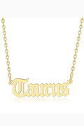 Gold Zodiac Necklace
