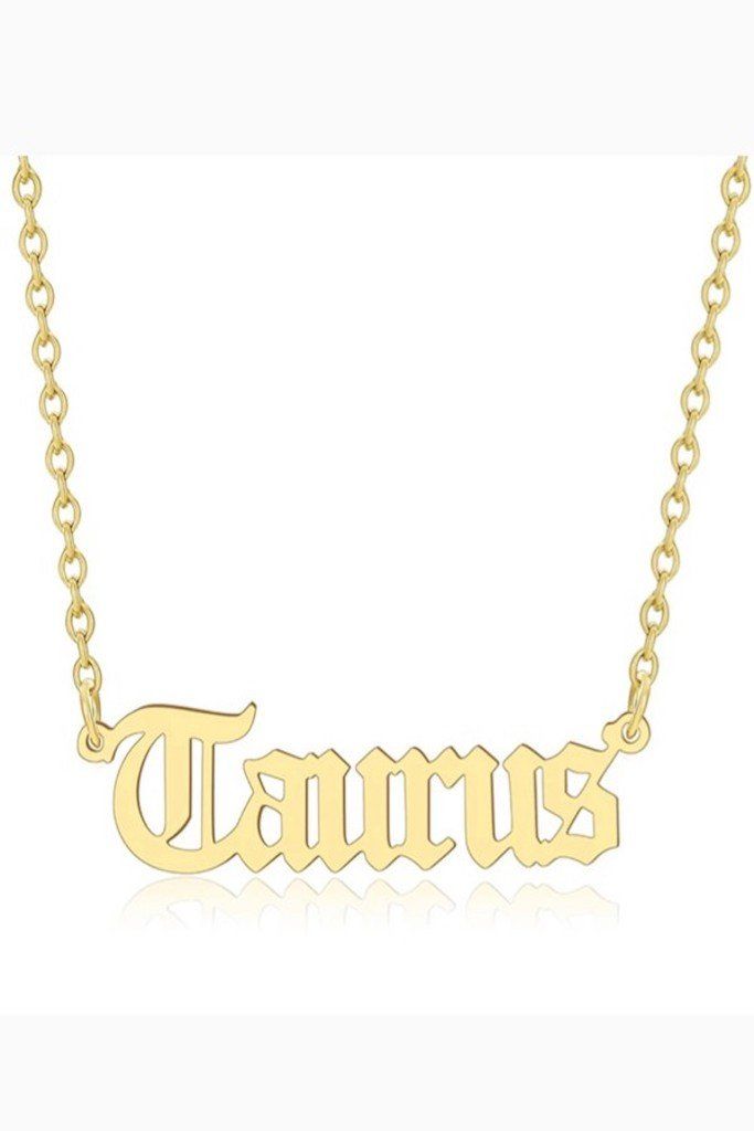 Gold Zodiac Necklace