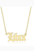 Gold Zodiac Necklace