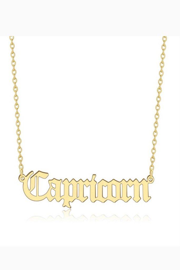 Gold Zodiac Necklace