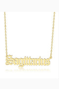 Gold Zodiac Necklace