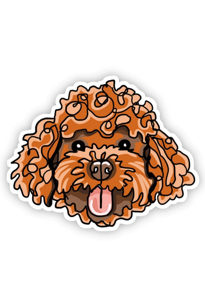 Goldendoodle Dog Sticker