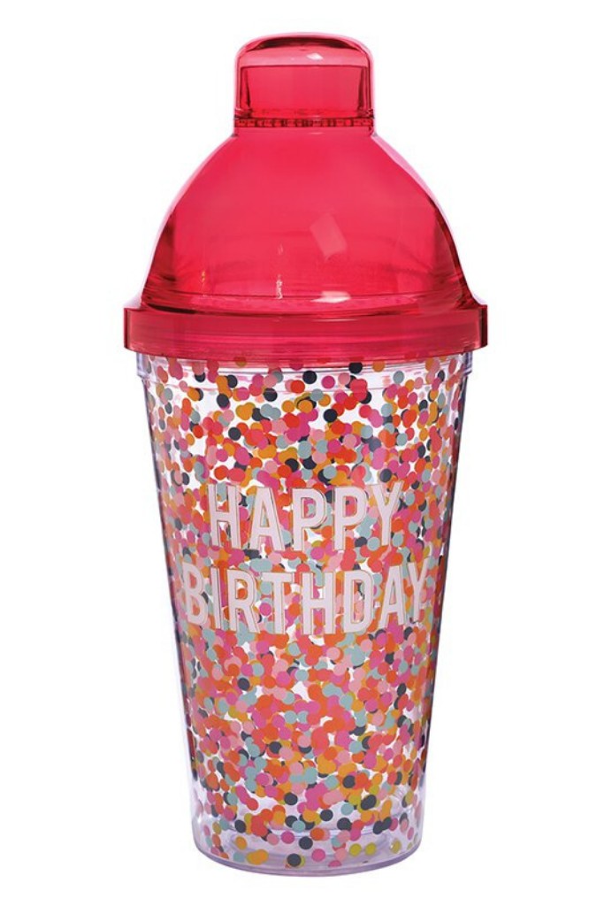 Happy Birthday Tumbler &amp; Shaker Set
