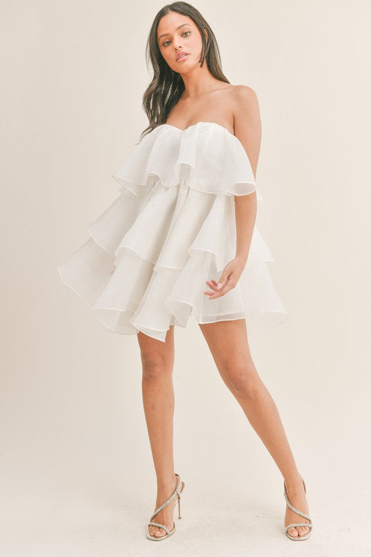 Open To Change Dress- Ivory