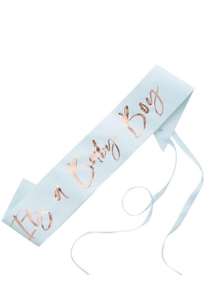 It&#039;s A Boy Sash - Blue