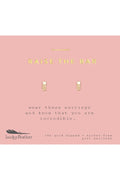 New Moon Gold Earrings