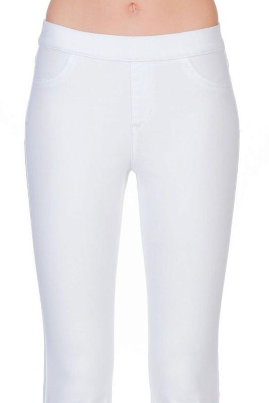 Reason To Relax Flared Jeans - White