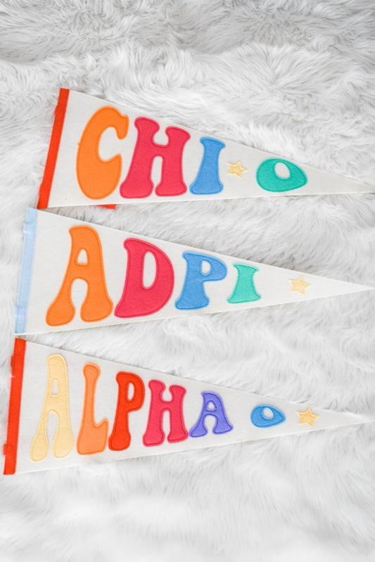 Sorority Pennant Flag -