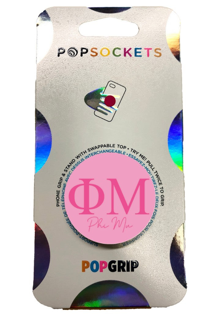 Sorority Two Color Pop-socket - Phi Mu