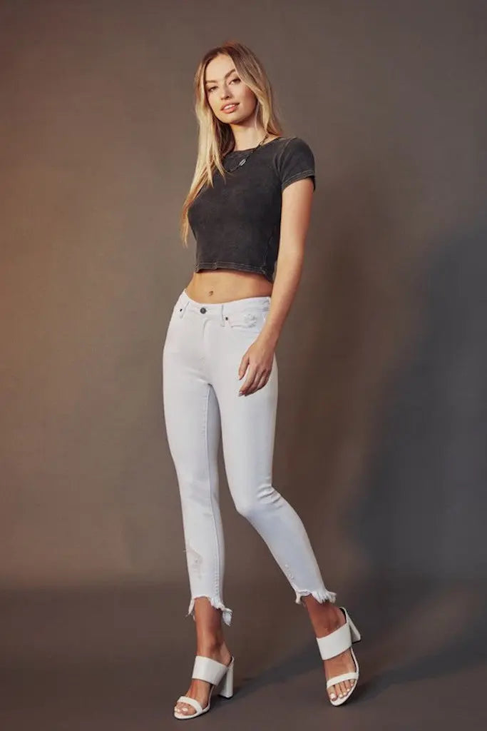 Such A Reach Skinny Jeans- White