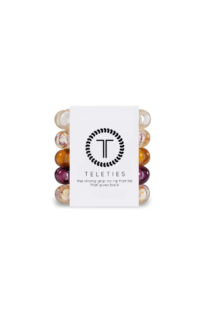 TELETIES Tiny Hair Ties 5-Pack -