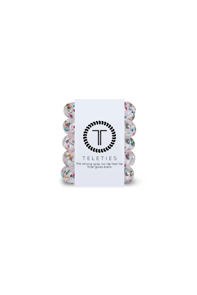 TELETIES Tiny Hair Ties 5-Pack -