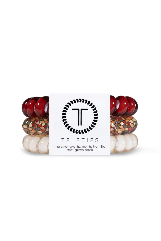 TELETIES Large Hair Ties 3-Pack -