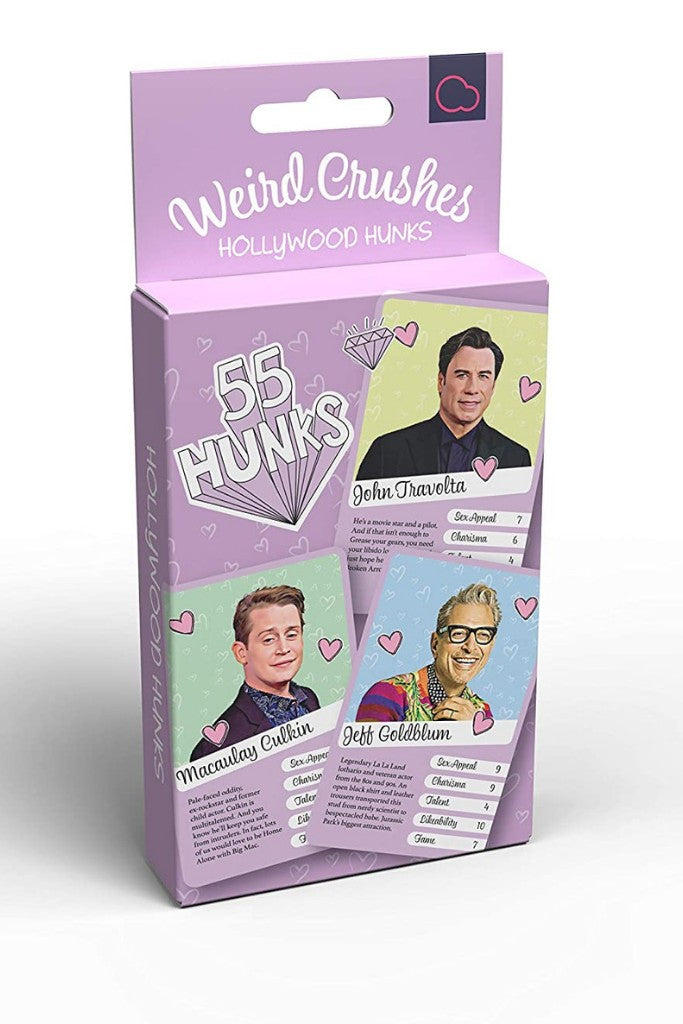 Weird Crushes Card Game - Hollywood Hunks